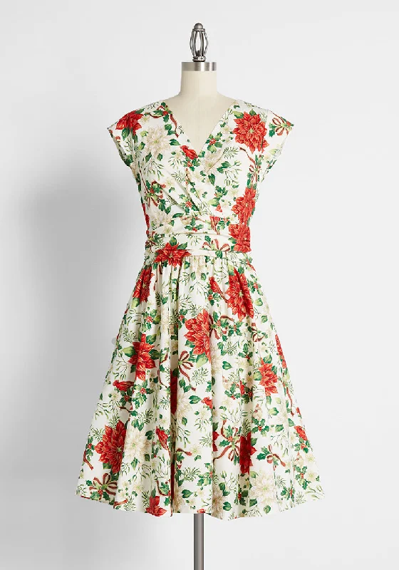 Holiday Garden Party Dress