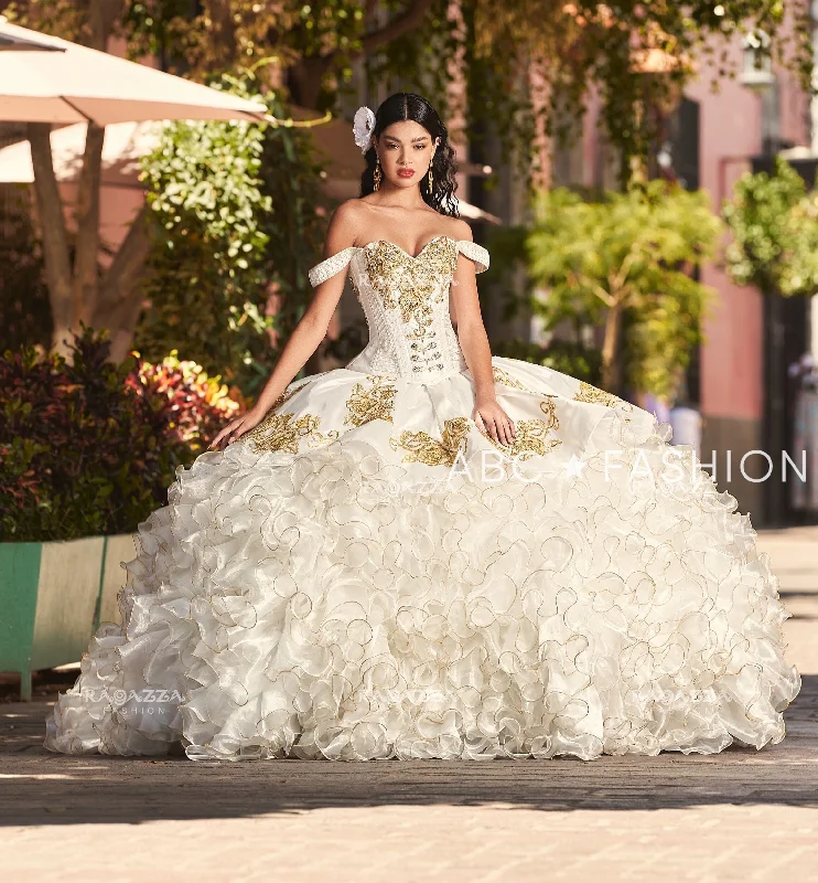 Rose Charro 2-Piece Quinceanera Dress by Ragazza M45-145