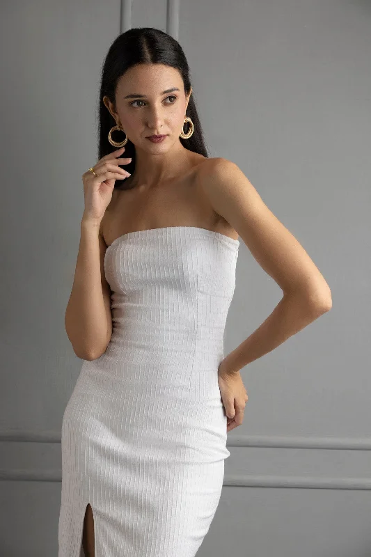 For the night - white bodycon dress