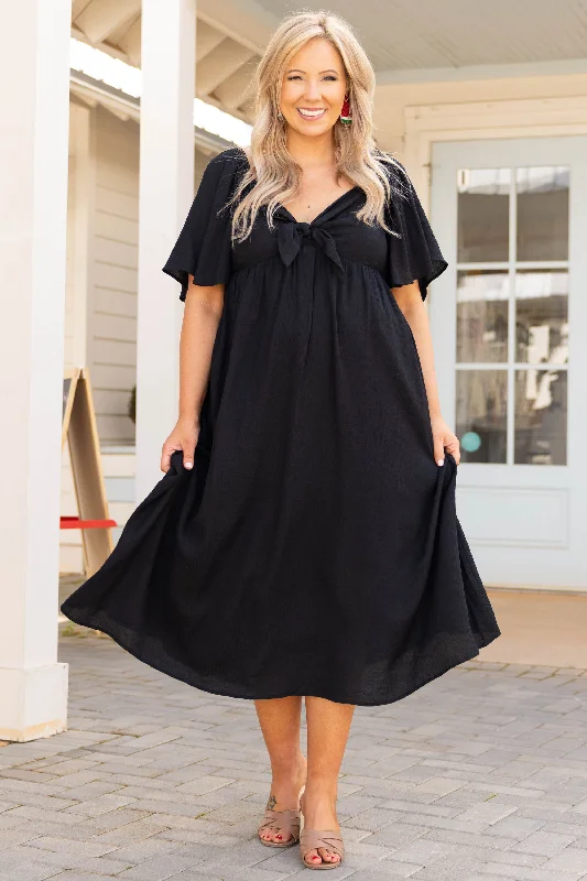 Sweet Lady Maxi Dress, Black