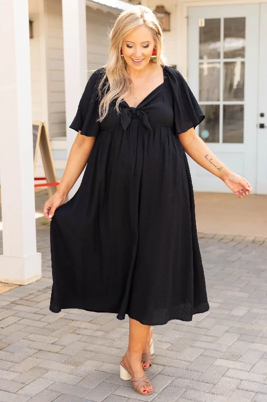 Sweet Lady Maxi Dress, Black