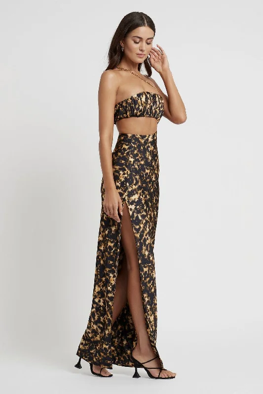 Talia Dress - Honey Ink Print