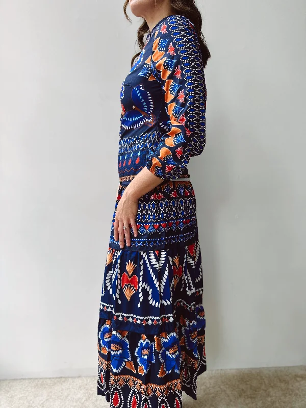 Birds Of A Feather Midi Dress