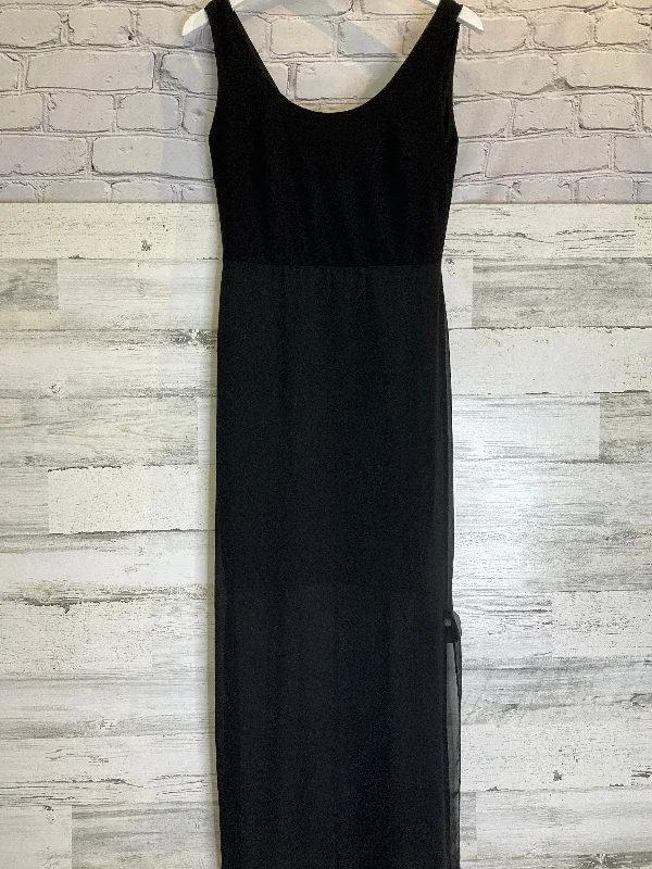 Black Dress Casual Maxi Franklin Covey, Size S