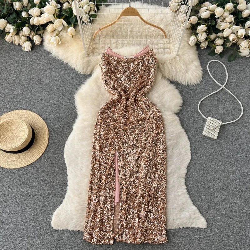 Estelle Sequin Dress