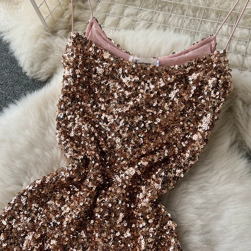 Estelle Sequin Dress