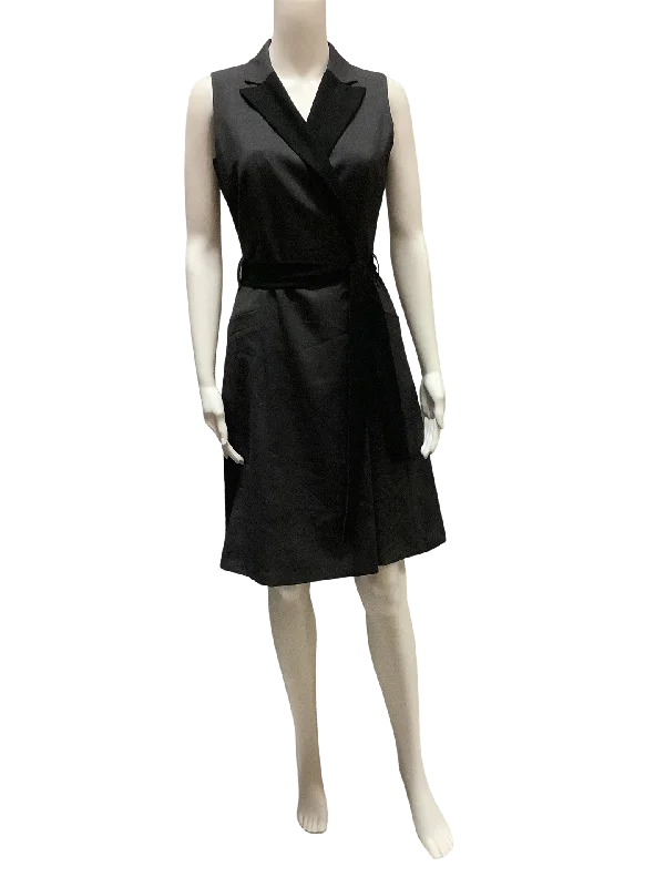 Calvin Klein Grey Sleeveless Dress Size: 2