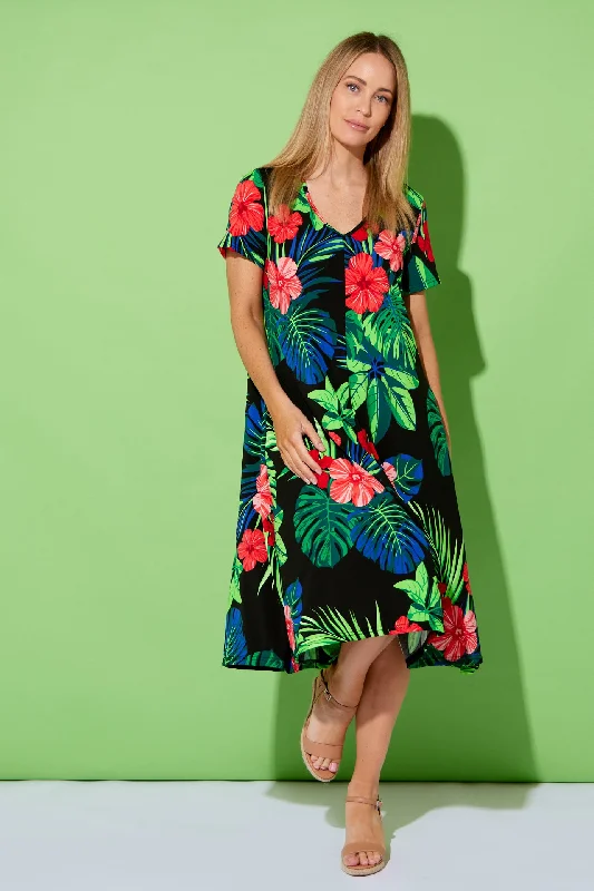 Christobel Dress - Hibiscus Island