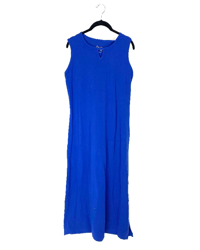 Royal Blue Maxi Dress - Small/Medium