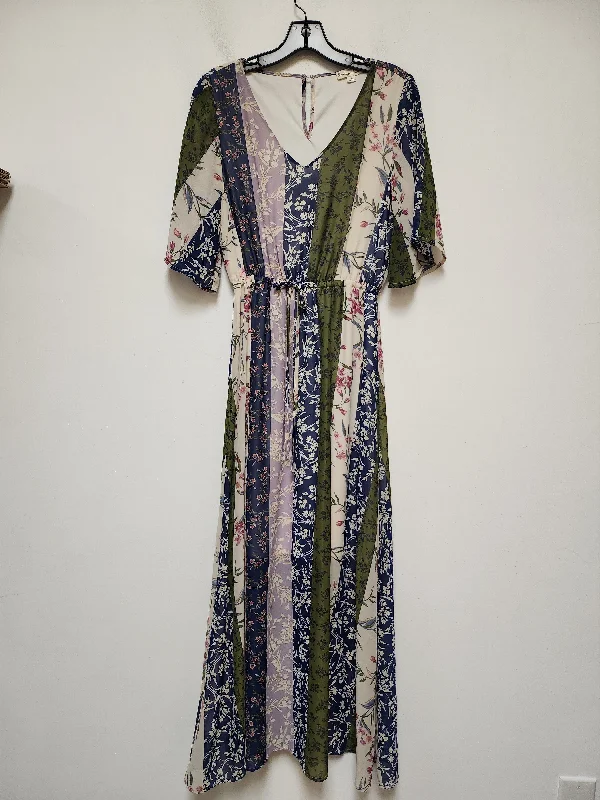 Dress Casual Maxi By Clothes Mentor In Floral Print, Size: S