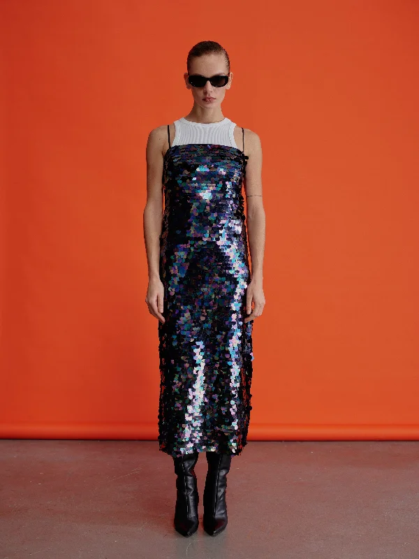 Elaine Sequin Maxi Dress