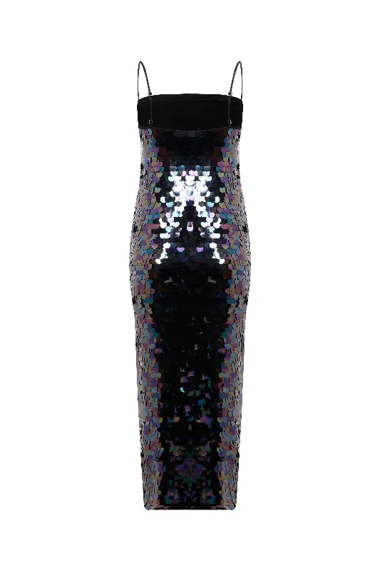 Elaine Sequin Maxi Dress