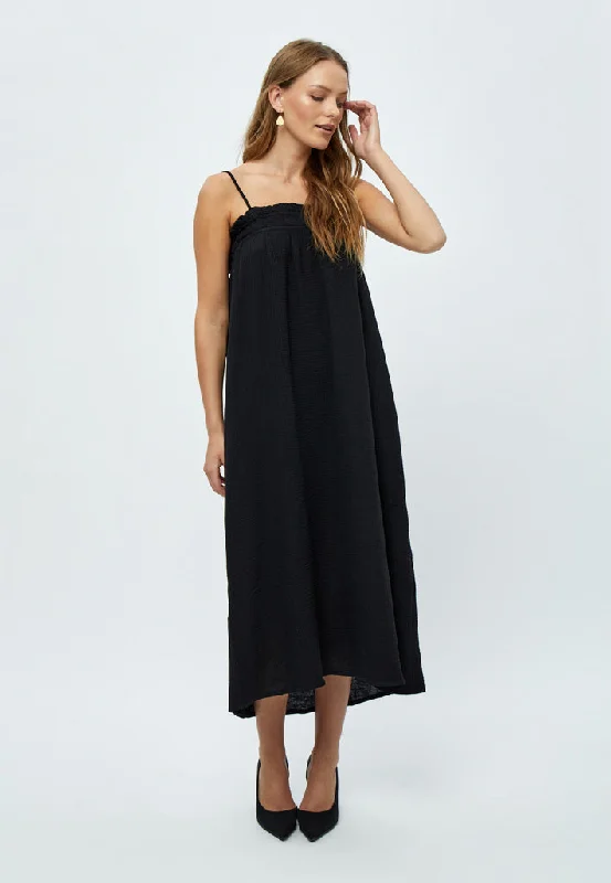 Eve Midi Dress - Black