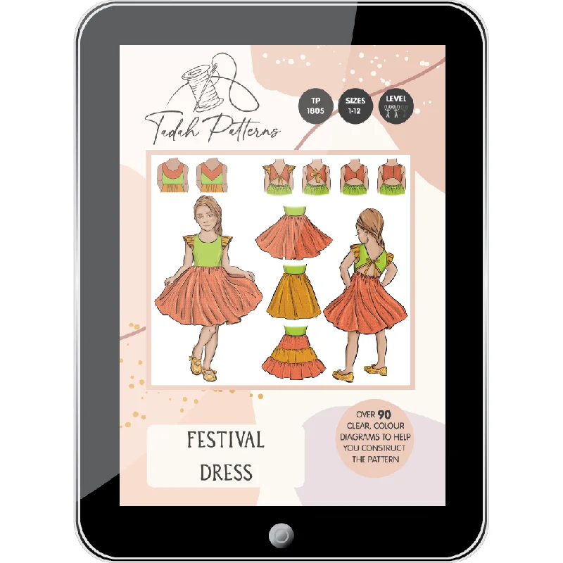 Festival Dress Sewing Pattern