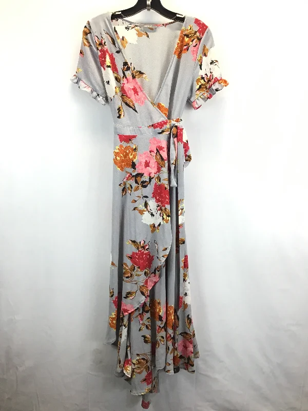 Floral Print Dress Casual Midi Love Culture, Size S