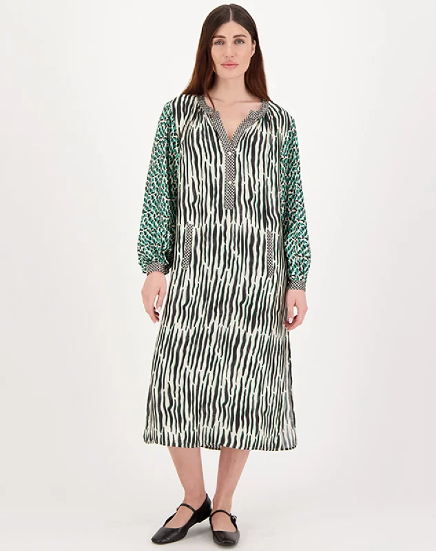 Hanna Placket Safari Dress