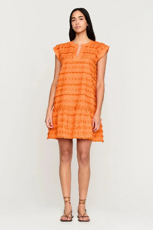 Herra Dress in Persimmon