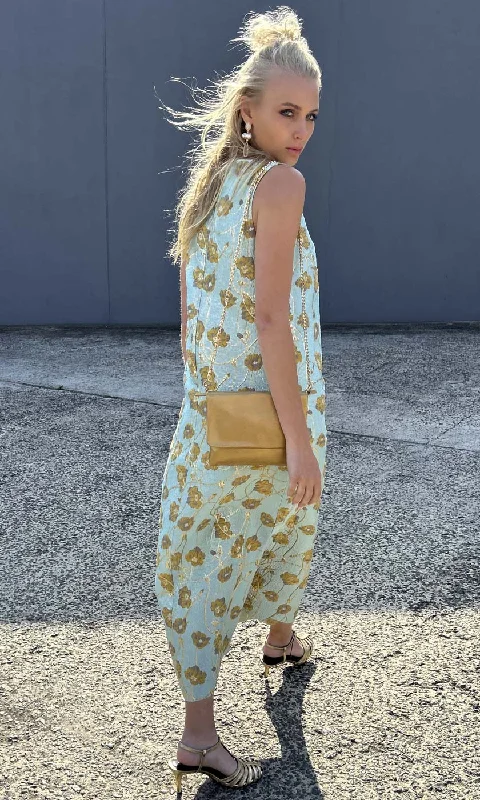 HOSS Eloise  Chelsea Blue/Gold Maxi