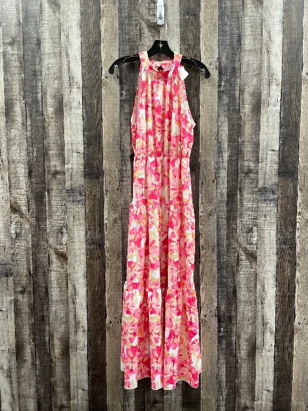 Multi-colored Dress Casual Maxi Cmf, Size L