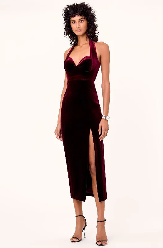 Nabine Dress -Garnet