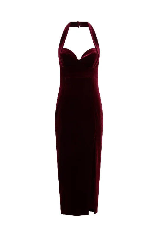 Nabine Dress -Garnet