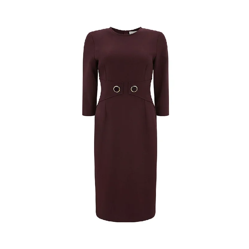 Sadie Jersey Button Waist Pencil Dress