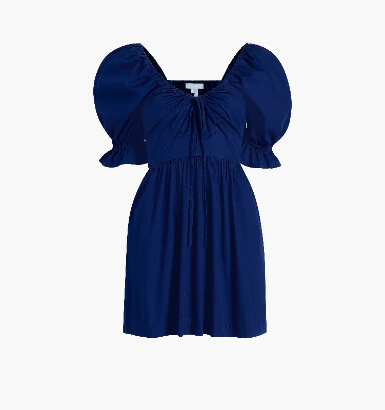 The Ophelia Mini Dress - Navy