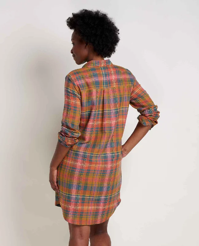 Toad & Co Re-Form Flannel Shirtdress