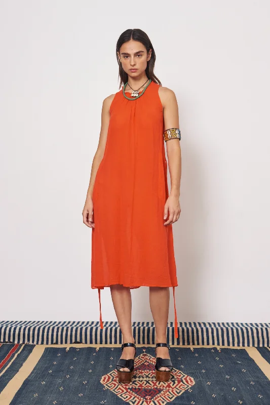 Gauze Tomato Zambia Tank Dress