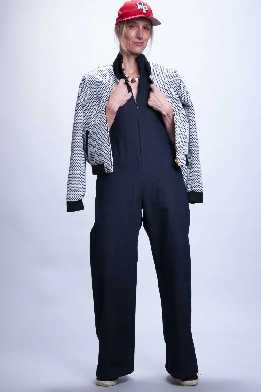 Updraft Jumpsuit - Intense Denim