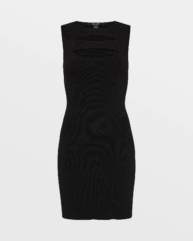 VERTIGO DRESS BLACK