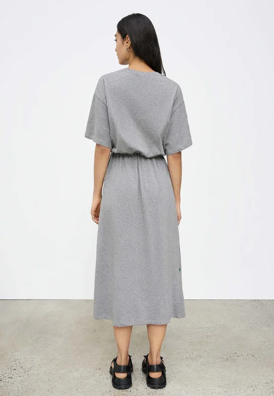 Dancer T-Shirt Dress - Concrete