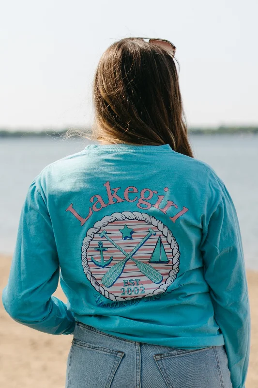 Lakegirl Ringspun Long Sleeve in Caribbean