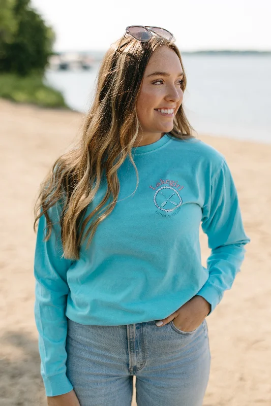 Lakegirl Ringspun Long Sleeve in Caribbean