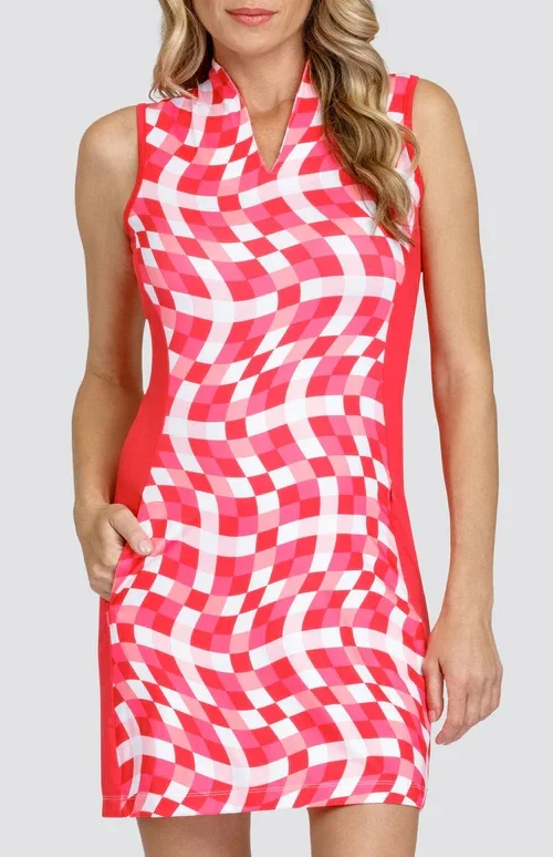 New Tail Activewear Rubylou Sleeveless Golf Dress - Wonderland. MSP$117