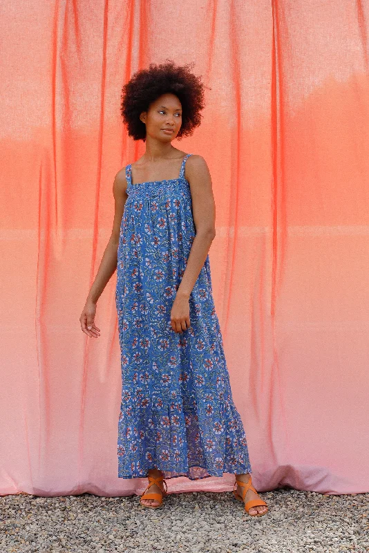 PRINTED LONG DRESS