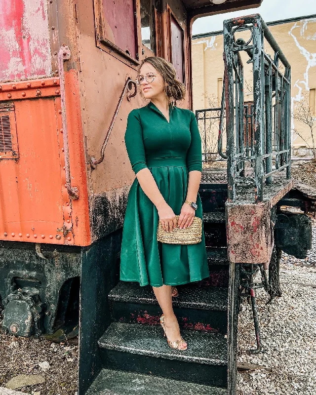 Santorini Emerald Green Dress