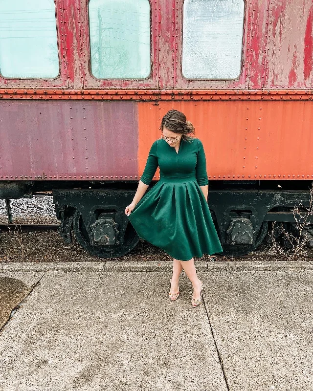 Santorini Emerald Green Dress